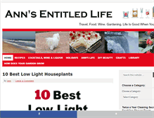 Tablet Screenshot of annsentitledlife.com